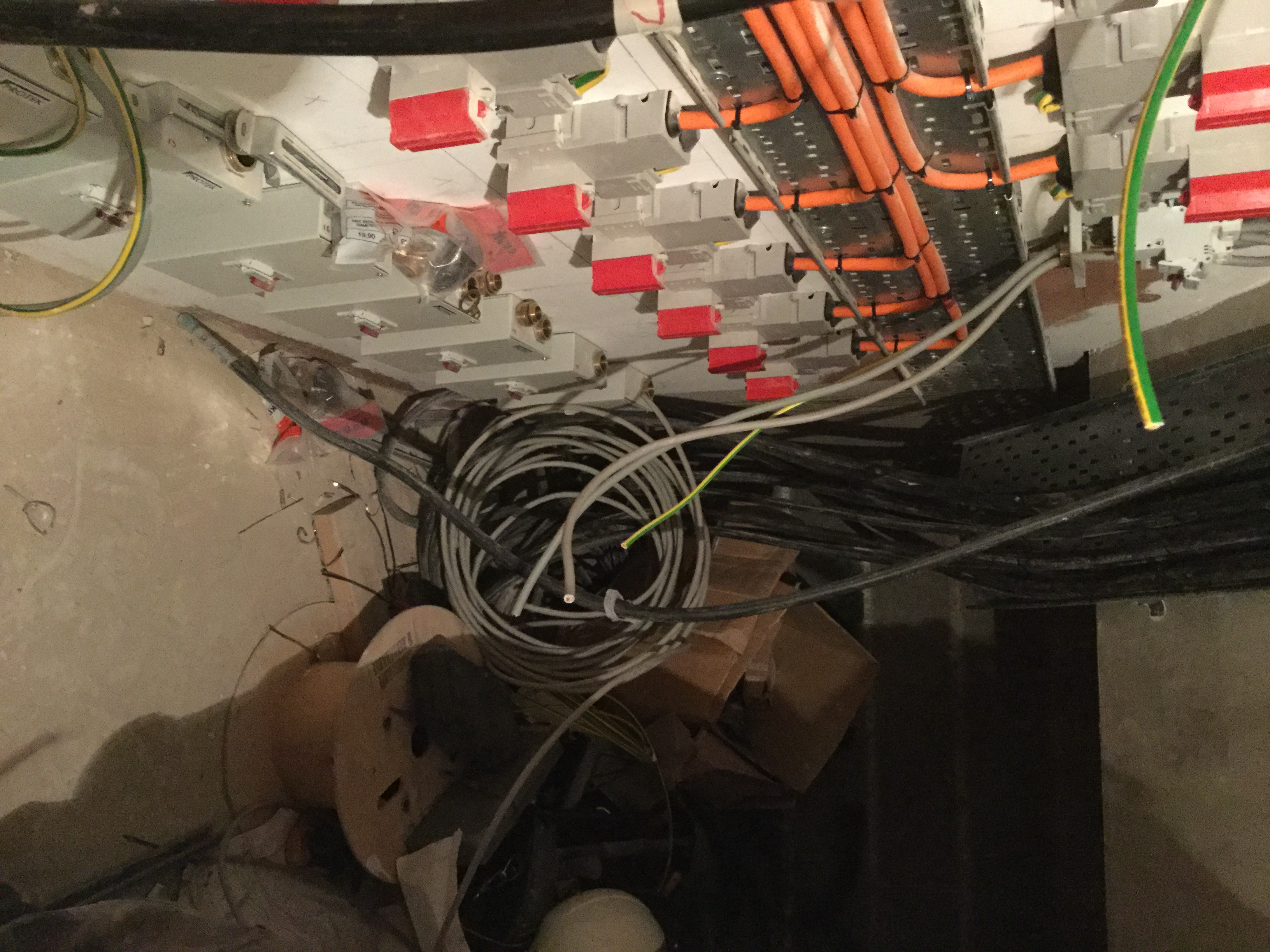 Commercial distribution board installation